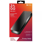 ZAGG InvisibleShield Samsung Galaxy S24 Plus -näytönsuoja, Flex Privacy Matte