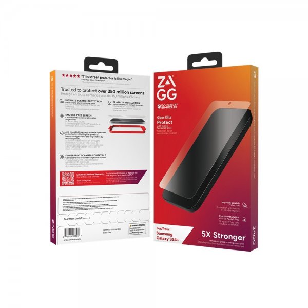 ZAGG InvisibleShield Samsung Galaxy S24 Plus -näytönsuoja Glass Elite