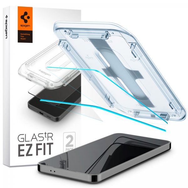 Spigen Samsung Galaxy S24 Plus/Galaxy S25 Plus -näytönsuoja GLAS.tR EZ Fit 2 kpl