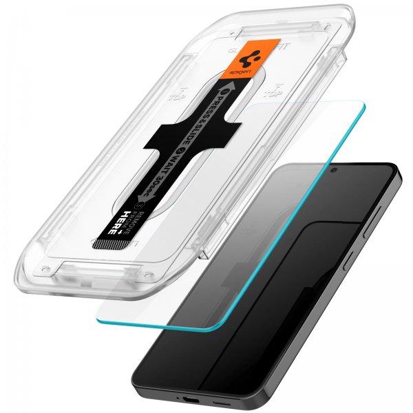 Spigen Samsung Galaxy S24 Plus/Galaxy S25 Plus -näytönsuoja GLAS.tR EZ Fit 2 kpl
