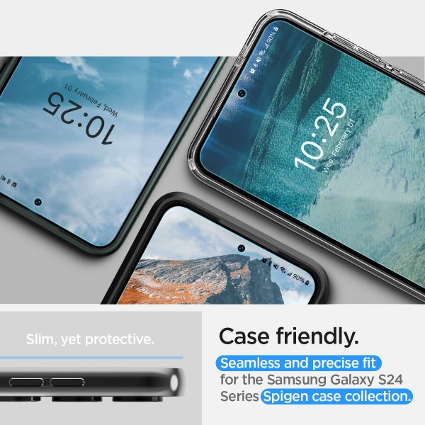 Spigen Samsung Galaxy S24 Plus Näytönsuoja Neo Flex Solid 2-pack