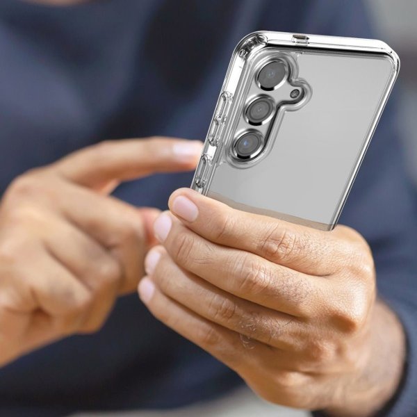 Rvelon Samsung Galaxy S24 Plus Kuori Iskunkestävä Läpinäkyvä