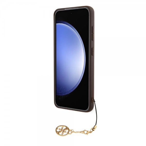 Guess Samsung Galaxy S24 Kuori 4G Charm Ruskea