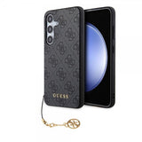 Guess Samsung Galaxy S24 -kuori 4G Charm Harmaa