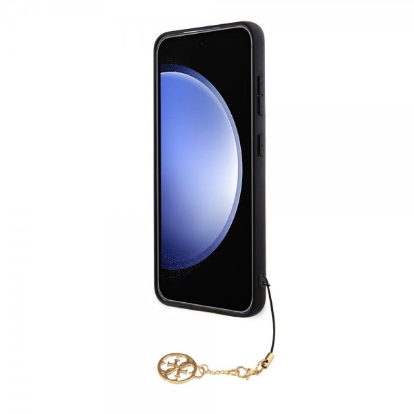 Guess Samsung Galaxy S24 -kuori 4G Charm Harmaa
