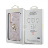 Guess Samsung Galaxy S24 Kuoret 4G Metal Logo Pink