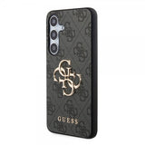Guess Samsung Galaxy S24 Kuori 4G Metallilogo Musta