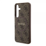 Guess Samsung Galaxy S24 Kuoret 4G Pattern MagSafe Ruskea