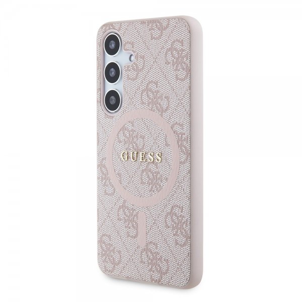 Guess Samsung Galaxy S24 Kuoret 4G Pattern MagSafe Pink