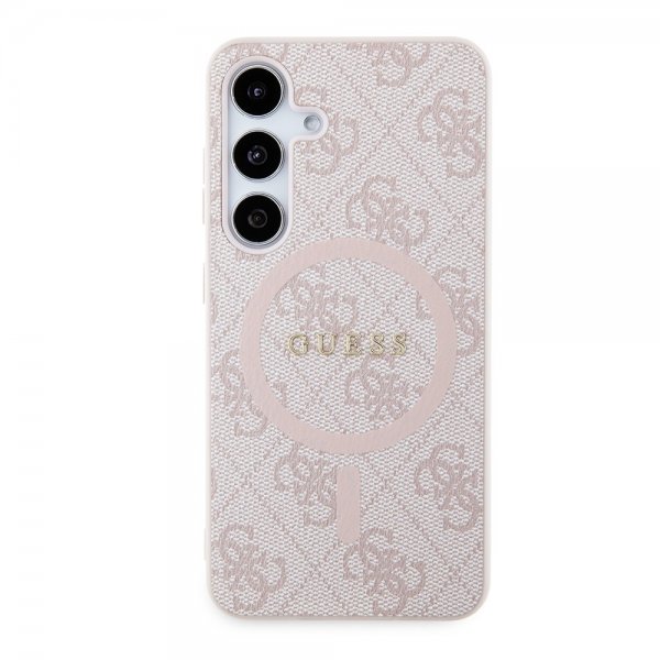 Guess Samsung Galaxy S24 Kuoret 4G Pattern MagSafe Pink
