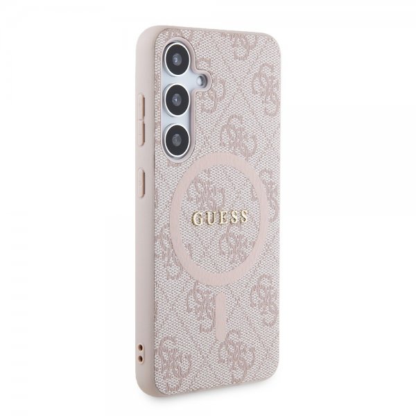 Guess Samsung Galaxy S24 Kuoret 4G Pattern MagSafe Pink