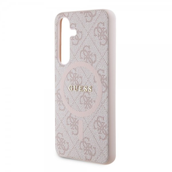 Guess Samsung Galaxy S24 Kuoret 4G Pattern MagSafe Pink