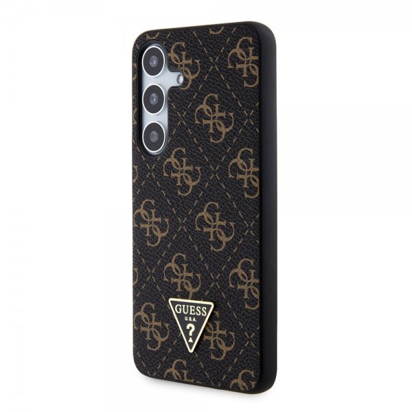 Guess Samsung Galaxy S24 Kuoret 4G Print Grained Musta