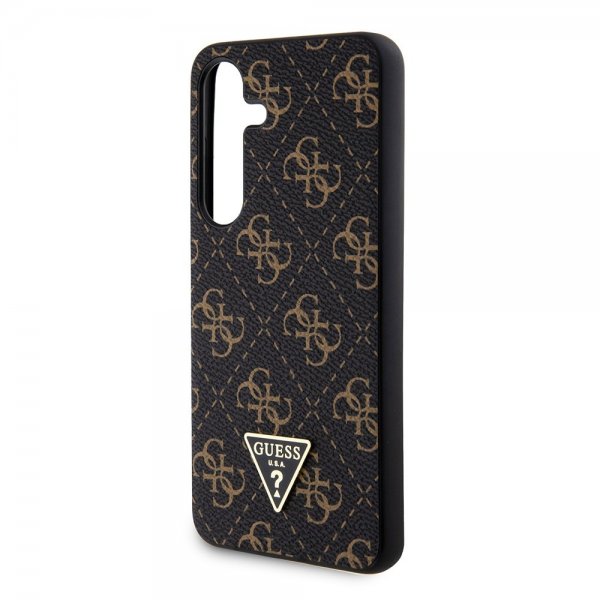 Guess Samsung Galaxy S24 Kuoret 4G Print Grained Musta