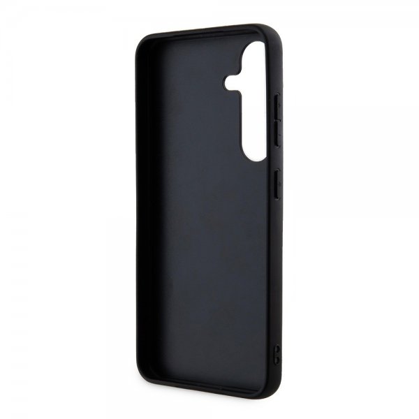 Guess Samsung Galaxy S24 Kuoret 4G Print Grained Musta