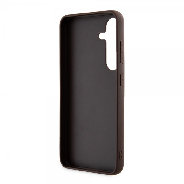 Guess Samsung Galaxy S24 Kuori 4G Print Grained Valkoinen