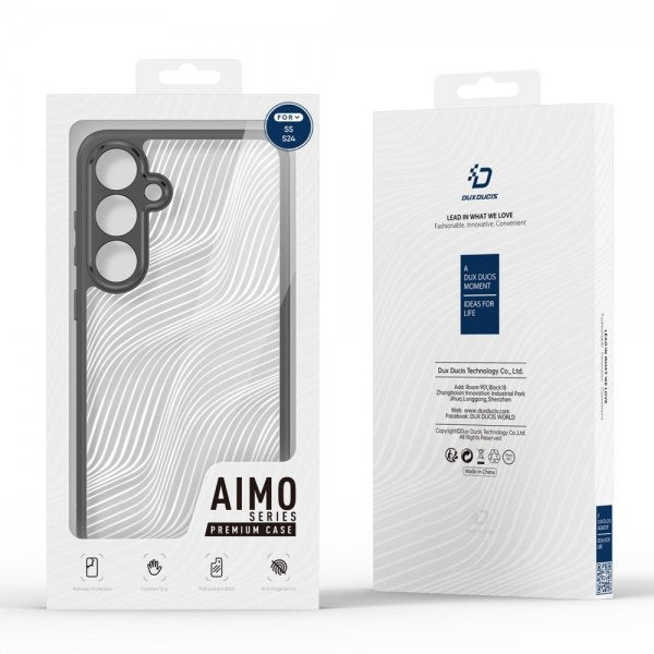 Dux Ducis Samsung Galaxy S24 -kuori, Aimo Series, musta