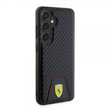 Ferrari Samsung Galaxy S24 Kuori Carbon & Stripe Musta