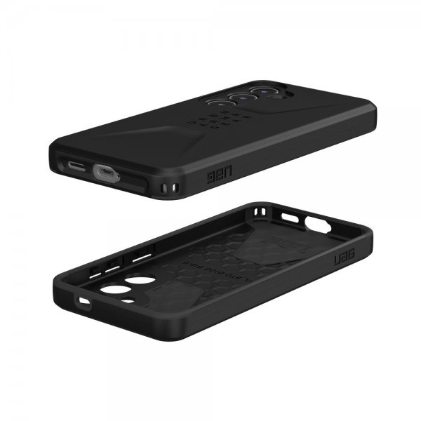 Urban Armor Gear (UAG) Samsung Galaxy S24 Kuori Civilian Musta