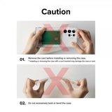Ringke Samsung Galaxy S24 Suojakuori Fusion Card Clear