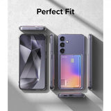 Ringke Samsung Galaxy S24 Suojakuori Fusion Card Clear