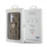 Guess Samsung Galaxy S24 Kuoret Grip Stand Function Ruskea