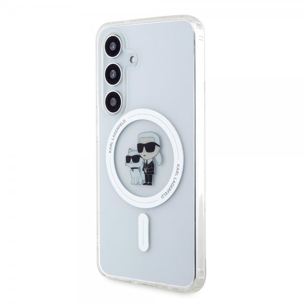 Karl Lagerfeld Samsung Galaxy S24 Kuoret Ikonik MagSafe Läpinäkyvä