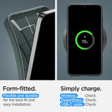 Spigen Samsung Galaxy S24 Suojakuori Liquid Air Abyss Green