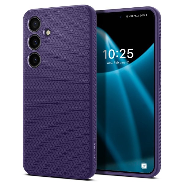Spigen Samsung Galaxy S24 Kuori Liquid Air Deep Purple