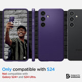 Spigen Samsung Galaxy S24 Kuori Liquid Air Deep Purple