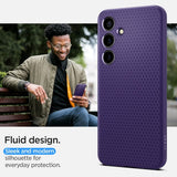 Spigen Samsung Galaxy S24 Kuori Liquid Air Deep Purple