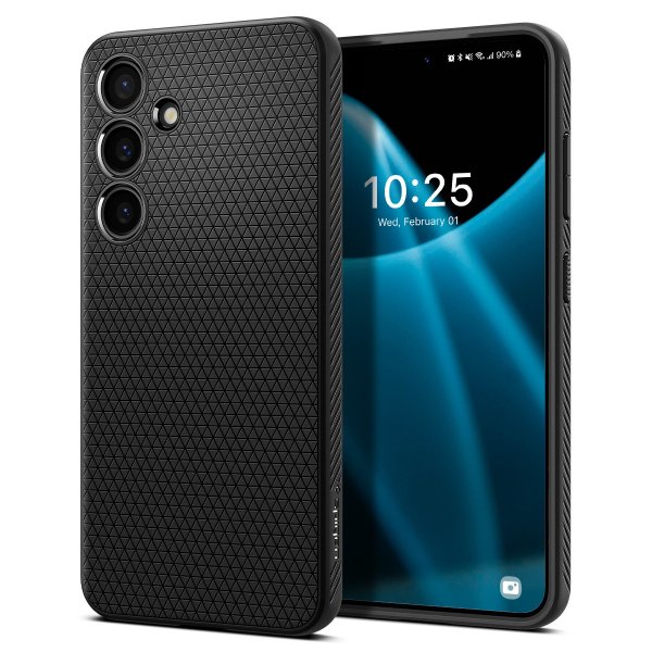 Spigen Samsung Galaxy S24 Kuori Liquid Air Mattamusta