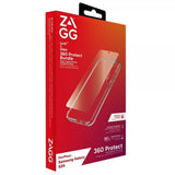 ZAGG Samsung Galaxy S24 Kuoret ja näytönsuoja Luxe & Glass 360 Protect -paketti