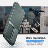 Spigen Samsung Galaxy S24 Kuori Optik Armor Abyss Green