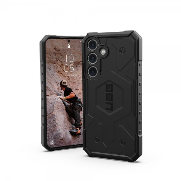 Urban Armor Gear (UAG) Samsung Galaxy S24 Suojakuori Pathfinder MagSafe Musta