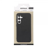 Buffalo Samsung Galaxy S24 -suojakotelo, PU-nahkaa, musta