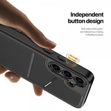 Dux Ducis Samsung Galaxy S24 Kuori Rafi II Series MagSafe Musta