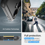 Spigen Samsung Galaxy S24 Suojakuori Rugged Armor Matte Black