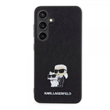Karl Lagerfeld Samsung Galaxy S24 Saffiano Karl & Choupette Musta Kuori