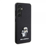 Karl Lagerfeld Samsung Galaxy S24 Saffiano Karl & Choupette Musta Kuori