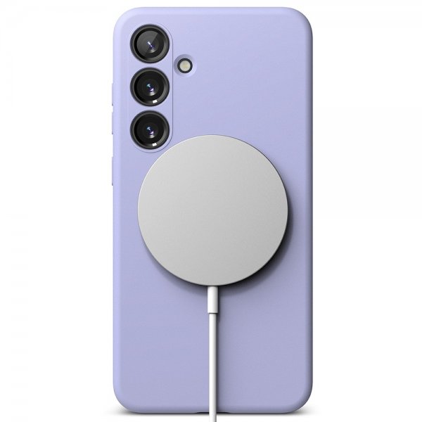 Ringke Samsung Galaxy S24 Kuori Silikoni Magneetti Laventeli