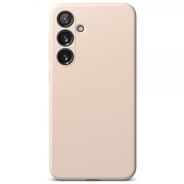 Ringke Samsung Galaxy S24 Kuori Silikoni Magneettinen Pink Sand