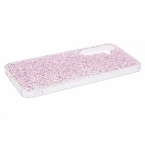Nordic Covers Samsung Galaxy S24 Kuori Sparkle Series Blossom Pink