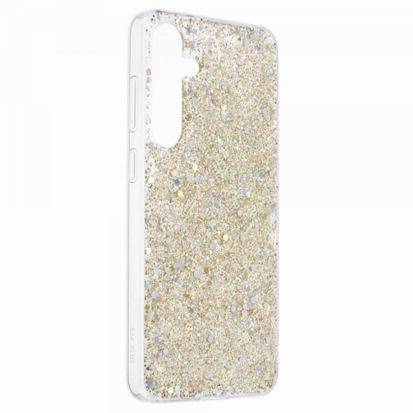 Nordic Covers Samsung Galaxy S24 Suojakuori Sparkle Series Citrine Gold