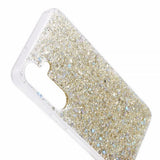 Nordic Covers Samsung Galaxy S24 Suojakuori Sparkle Series Citrine Gold