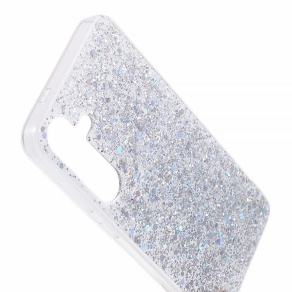 Nordic Covers Samsung Galaxy S24 Kuori Sparkle Series Stardust Silver