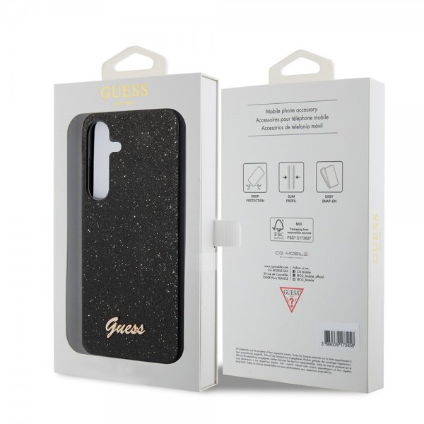 Guess Samsung Galaxy S24 Kuoret Square Mirror Musta