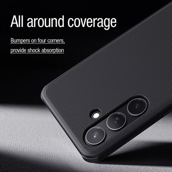 Nillkin Samsung Galaxy S24 Suojakuori Super Frosted Shield Pro MagSafe Musta