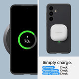 Spigen Samsung Galaxy S24 Ultra Hybrid Frost Black -suojakuori