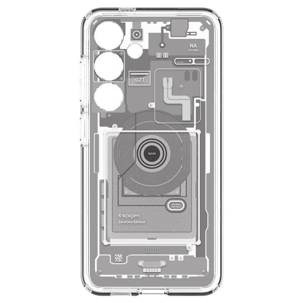 Spigen Samsung Galaxy S24 Ultra Hybrid Zero One White -suojakuori
